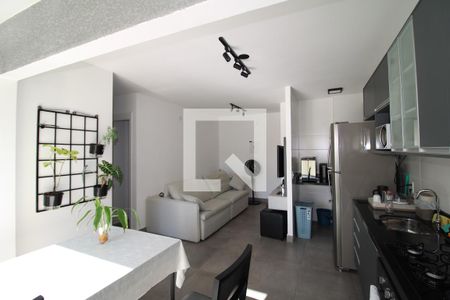 Sala / Cozinha de apartamento à venda com 2 quartos, 50m² em Jardim São Paulo, São Paulo
