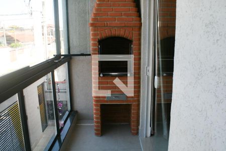 Varanda gourmet de casa de condomínio para alugar com 2 quartos, 62m² em Balneario Pires, Praia Grande