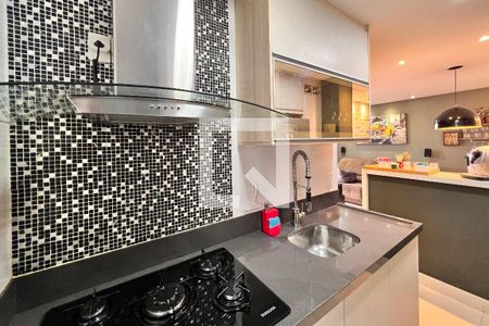 Cozinha de apartamento à venda com 2 quartos, 49m² em Vila Mimosa, Campinas