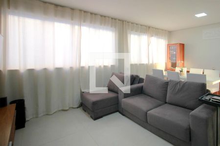 Sala de apartamento para alugar com 3 quartos, 98m² em Floresta, Belo Horizonte