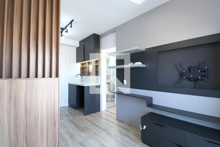 Sala/Cozinha de apartamento para alugar com 1 quarto, 28m² em Vila Romana, São Paulo