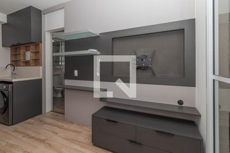 Sala de apartamento à venda com 1 quarto, 28m² em Vila Romana, São Paulo