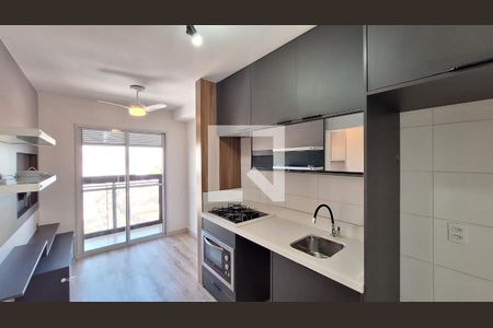 Sala/Cozinha de apartamento para alugar com 1 quarto, 28m² em Vila Romana, São Paulo