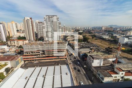Vista da Sacada da Sala de apartamento à venda com 1 quarto, 28m² em Vila Romana, São Paulo