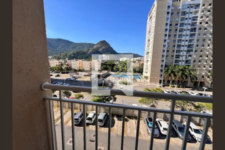 Varanda - Sala de apartamento à venda com 2 quartos, 52m² em Jacarepaguá, Rio de Janeiro