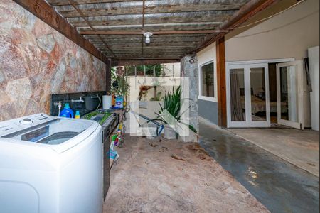 Área de Serviço de casa à venda com 3 quartos, 360m² em Jardim America, Belo Horizonte