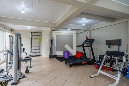 Área comum - Academia de casa de condomínio à venda com 3 quartos, 100m² em Pedra Redonda, Porto Alegre