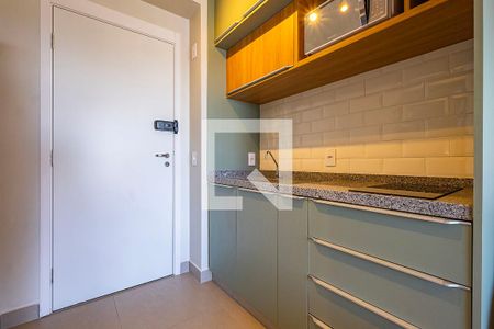 Cozinha de apartamento para alugar com 1 quarto, 33m² em Cerqueira César, São Paulo