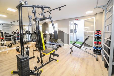 Área comum - Academia de kitnet/studio à venda com 2 quartos, 34m² em Vila Andrade, São Paulo