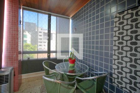 Varanda da Suite de apartamento à venda com 4 quartos, 220m² em Cruzeiro, Belo Horizonte