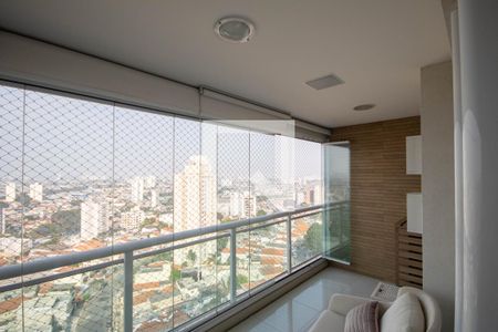 Varanda da Sala de apartamento à venda com 3 quartos, 115m² em Vila Maria Alta, São Paulo