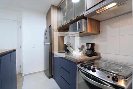 Cozinha de apartamento à venda com 2 quartos, 41m² em Barra Funda, São Paulo