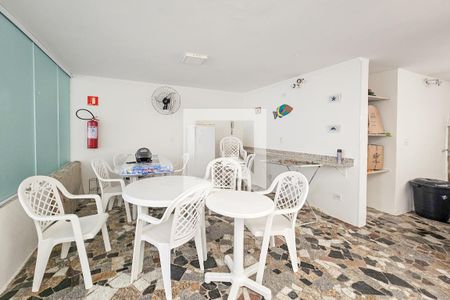 Área de Lazer  de apartamento para alugar com 1 quarto, 55m² em Vila Alzira, Guarujá