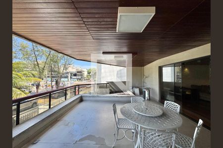 Varanda de apartamento para alugar com 3 quartos, 190m² em Recreio dos Bandeirantes, Rio de Janeiro