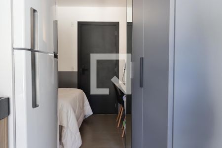 Cozinha de kitnet/studio à venda com 1 quarto, 25m² em Indianópolis, São Paulo