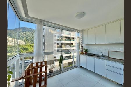 Varanda de apartamento à venda com 2 quartos, 68m² em Recreio dos Bandeirantes, Rio de Janeiro