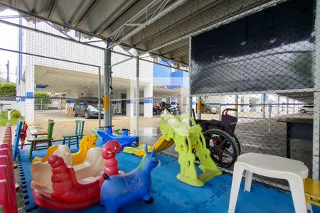 Área comum - Playground de apartamento para alugar com 3 quartos, 96m² em Canto do Forte, Praia Grande