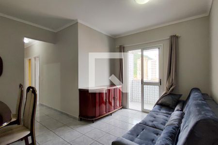 Sala de apartamento para alugar com 3 quartos, 96m² em Canto do Forte, Praia Grande