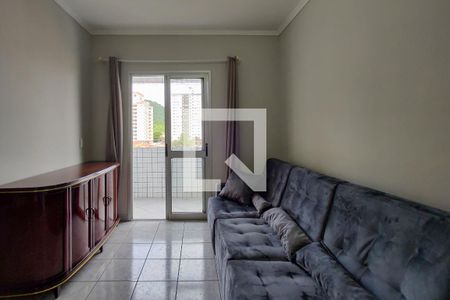 Sala de apartamento para alugar com 3 quartos, 96m² em Canto do Forte, Praia Grande