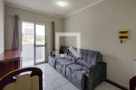 Sala de apartamento para alugar com 3 quartos, 96m² em Canto do Forte, Praia Grande