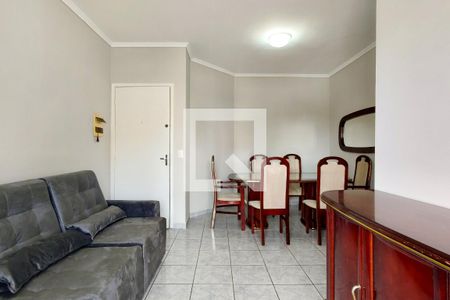 Sala de apartamento para alugar com 3 quartos, 96m² em Canto do Forte, Praia Grande