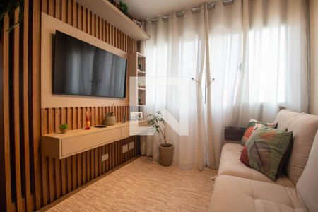 Sala de apartamento à venda com 2 quartos, 49m² em Cidade Monções, São Paulo