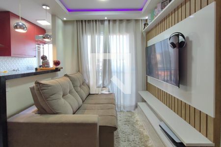 Sala de apartamento para alugar com 2 quartos, 47m² em Vila Mimosa, Campinas