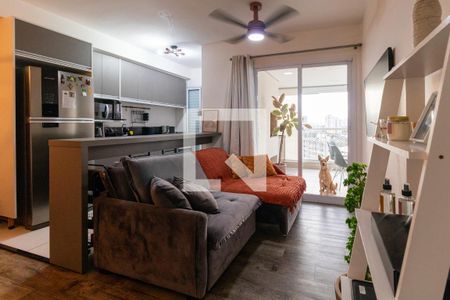 Sala de apartamento à venda com 2 quartos, 69m² em Parque Industrial Tomas Edson, São Paulo