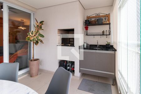 Varanda da Sala de apartamento à venda com 2 quartos, 69m² em Parque Industrial Tomas Edson, São Paulo