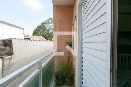 Varanda da  Suíte 2 de casa de condomínio para alugar com 2 quartos, 70m² em Cidade Antônio Estêvão de Carvalho, São Paulo