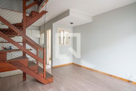 Sala de casa de condomínio para alugar com 3 quartos, 90m² em Tristeza, Porto Alegre