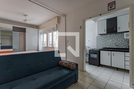 Sala/Quarto de apartamento para alugar com 1 quarto, 32m² em Vila Ipiranga, Porto Alegre