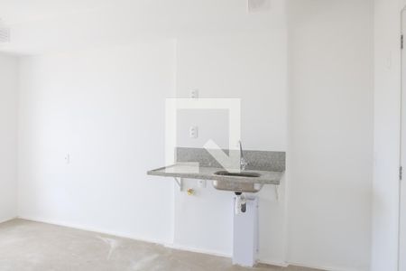 Sala/Cozinha  de apartamento à venda com 2 quartos, 42m² em Água Branca, São Paulo