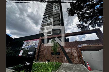 Fachada de apartamento à venda com 1 quarto, 23m² em Santo Amaro, São Paulo
