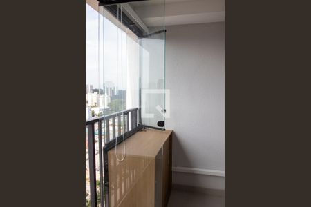 Varanda de apartamento à venda com 1 quarto, 23m² em Santo Amaro, São Paulo