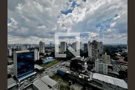 Vista de apartamento à venda com 1 quarto, 23m² em Santo Amaro, São Paulo
