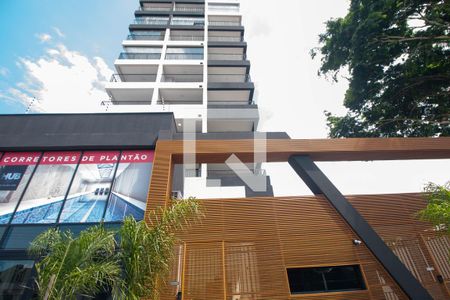 Fachada de apartamento à venda com 1 quarto, 24m² em Santo Amaro, São Paulo