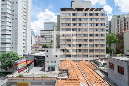 Vista da Sala de apartamento para alugar com 1 quarto, 30m² em Consolação, São Paulo