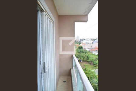 Sacada Quarto Suíte de apartamento à venda com 2 quartos, 198m² em Vila Scarpelli, Santo André