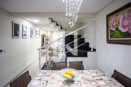 Sala de Jantar de casa à venda com 3 quartos, 127m² em Centro, Diadema