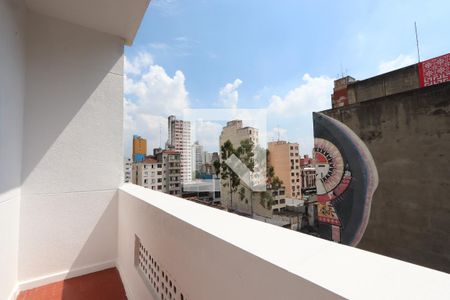 Varanda do Quarto 1 de apartamento à venda com 2 quartos, 73m² em Campos Elíseos, São Paulo