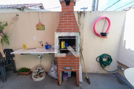 Varanda e garagem - Churrasqueira de casa à venda com 2 quartos, 70m² em Vila Kosmos, Rio de Janeiro