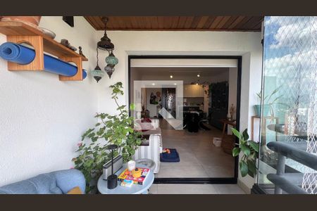 Varanda da Sala de apartamento à venda com 3 quartos, 90m² em Vila Madalena, São Paulo