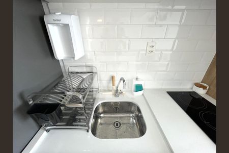 Cozinha de apartamento à venda com 1 quarto, 35m² em Vila Clementino, São Paulo
