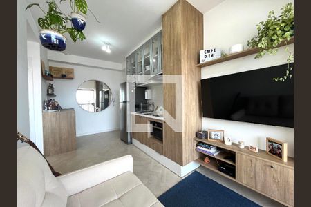 Sala de apartamento para alugar com 1 quarto, 35m² em Vila Clementino, São Paulo