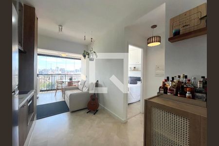 Sala de apartamento para alugar com 1 quarto, 35m² em Vila Clementino, São Paulo