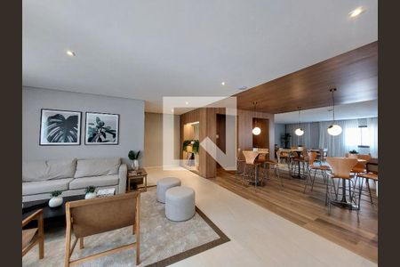 Área comum de apartamento à venda com 2 quartos, 58m² em Campininha, São Paulo