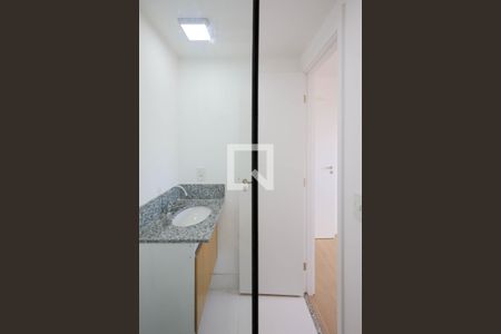 Banheiro da Suíte 1 de apartamento à venda com 2 quartos, 58m² em Campininha, São Paulo
