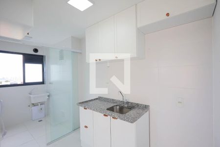 Cozinha Americana de apartamento à venda com 2 quartos, 58m² em Campininha, São Paulo