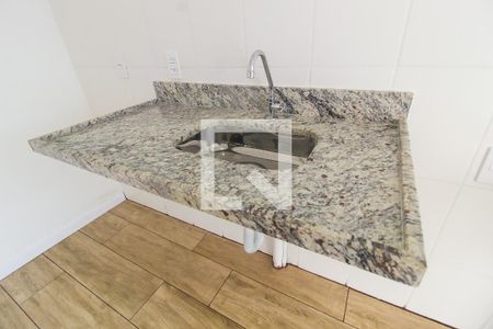 Sala/Cozinha de apartamento para alugar com 2 quartos, 41m² em Vila Carmosina, São Paulo